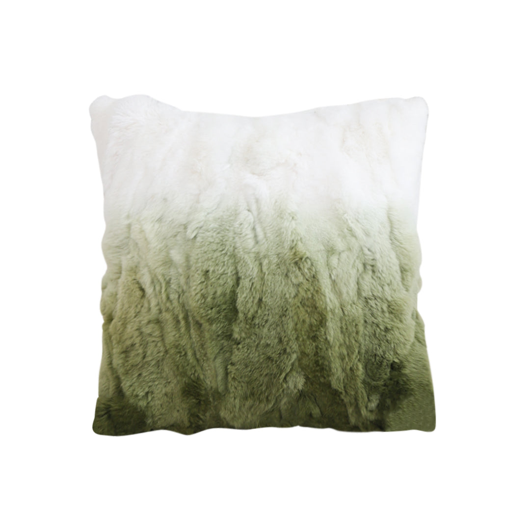 SOGA 45cm Ombre Faux Fur Pillowcase