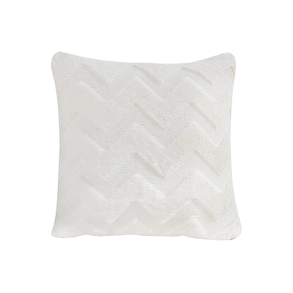 SOGA 45cm Chevron Pure Pillowcase