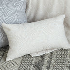 SOGA 2X 30x50cm Embroidered Off-White Lumbar Pillowcase for Modern Home