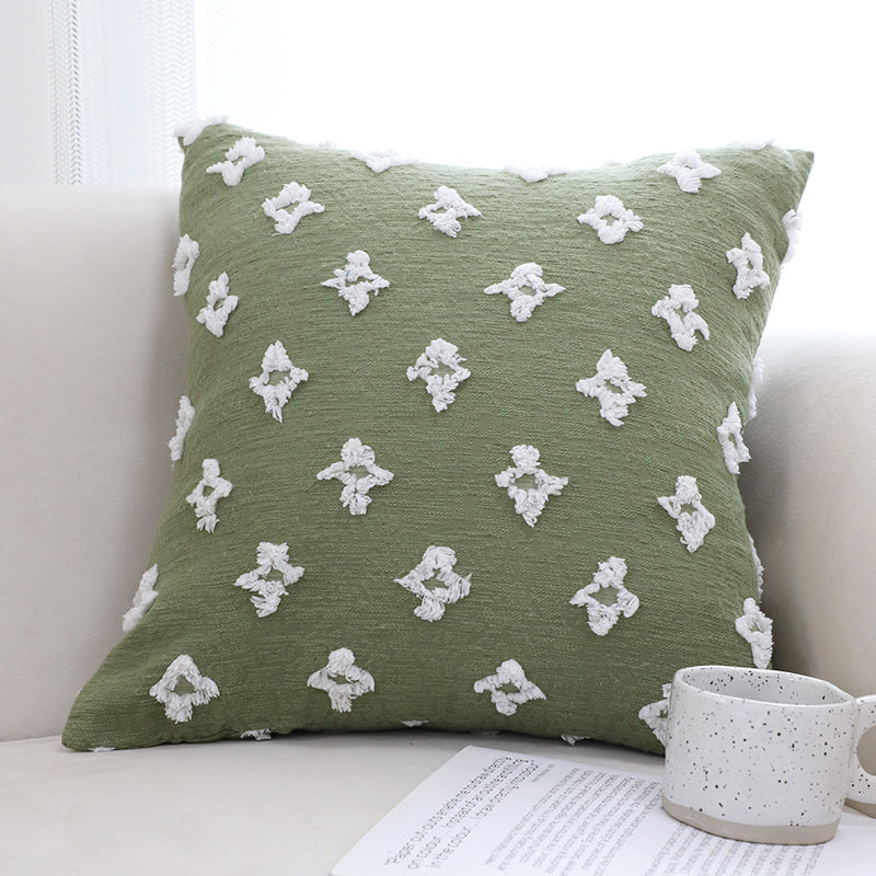 SOGA 45cm Geometric Cross Pattern Pillow Cover