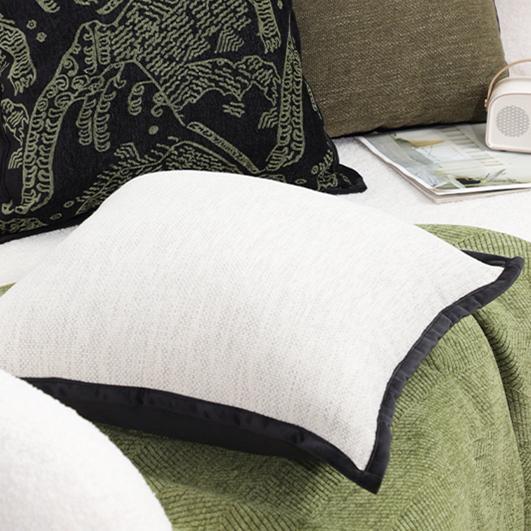 SOGA 2X 45cm french style solid texture throw Pillowcase