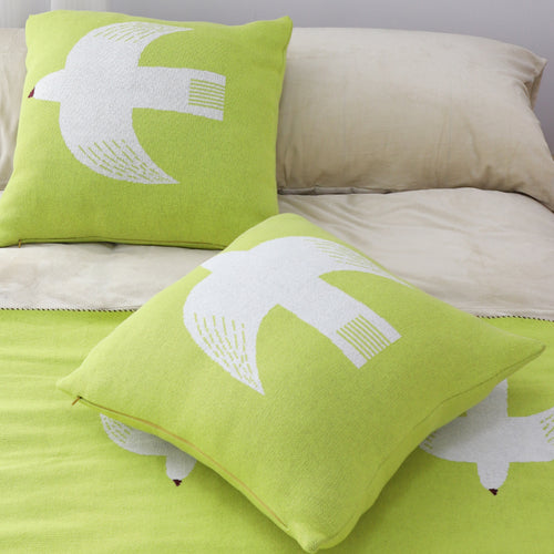 SOGA 2X 17.72in Modern Dove Peace Christmas Pillowcases Festive Decorative Cushion Covers