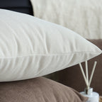 SOGA 45cm Luxe White Rectangular Lumbar Pillowcase