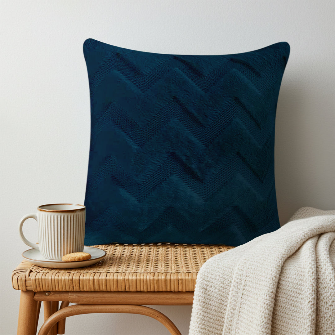 SOGA 45cm Chevron Luxe Pillowcase