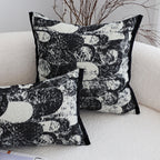 SOGA 45cm Bold Abstract Black & White Pillowcase