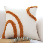 SOGA 2X 45cm Organic Curve Accent Pillowcases – Modern Abstract Decorative Cushion Covers for Sofa, Bed & Home Décor