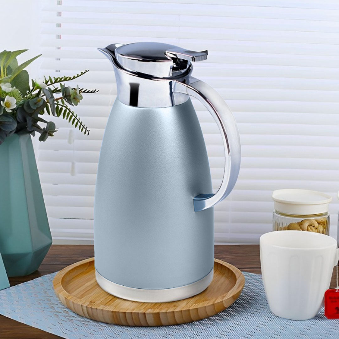 Soga 2.3L Blue Color 3-Layer Vacuum Insulated Stainless Steel Flask