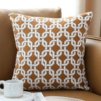 SOGA 45cm Moroccan Lattice Decorative Pillow Cover