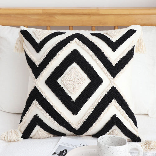 SOGA 2X 45cm Bold Tribal Geometry Pillowcases – Modern Decorative Cushion Covers