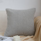 SOGA 45cm Textured Stone Pillowcase
