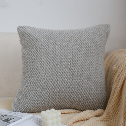SOGA 45cm Textured Stone Pillowcase
