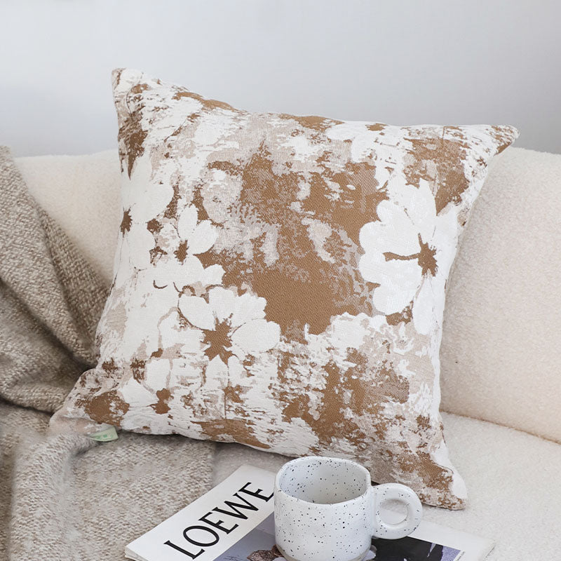 SOGA 45cm Rustic Bloom Square Pillowcase
