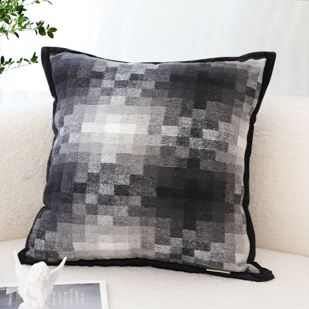 SOGA 45cm Pixelated Comfort Square Pillowcase