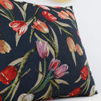 SOGA 45cm Botanical Floral Pillowcase (Dark)