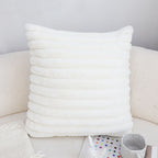 SOGA 45cm Elegant White Textured Pillowcase