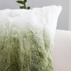 SOGA 2X 45cm Ombre Faux Fur Pillowcase