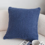 SOGA 45cm Textured Navy Pillowcase