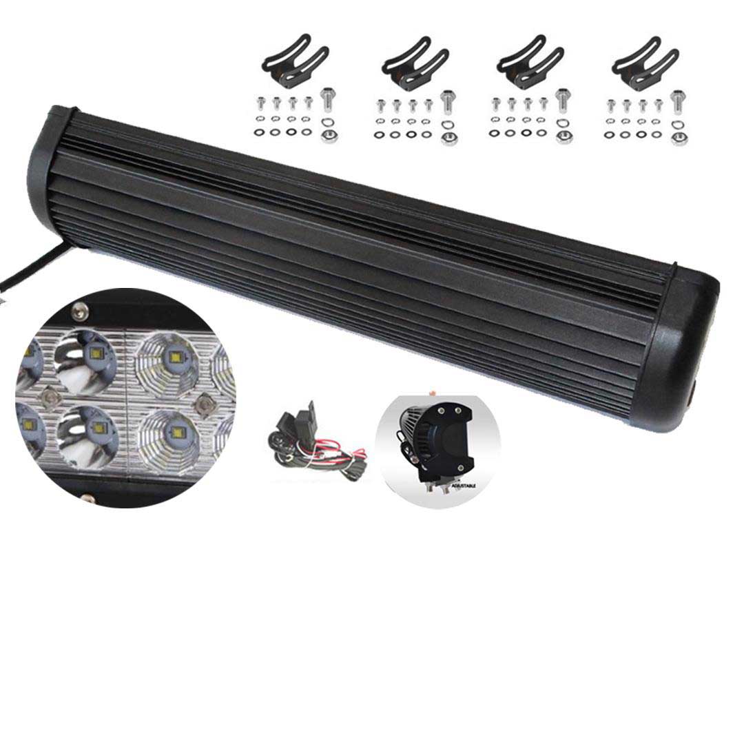 28inch 180W Cree Led Light Bar Spot Flood Light 4x4 Offroad Work Ute Atv 12v 24v