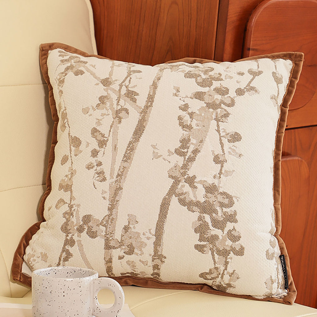 SOGA 45cm Botanical Branch Print Decorative Pillowcases