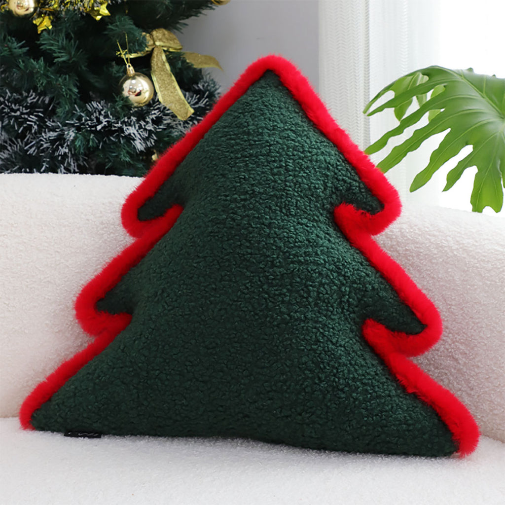 SOGA 42x45cm Christmas Tree Figural Pillowcases