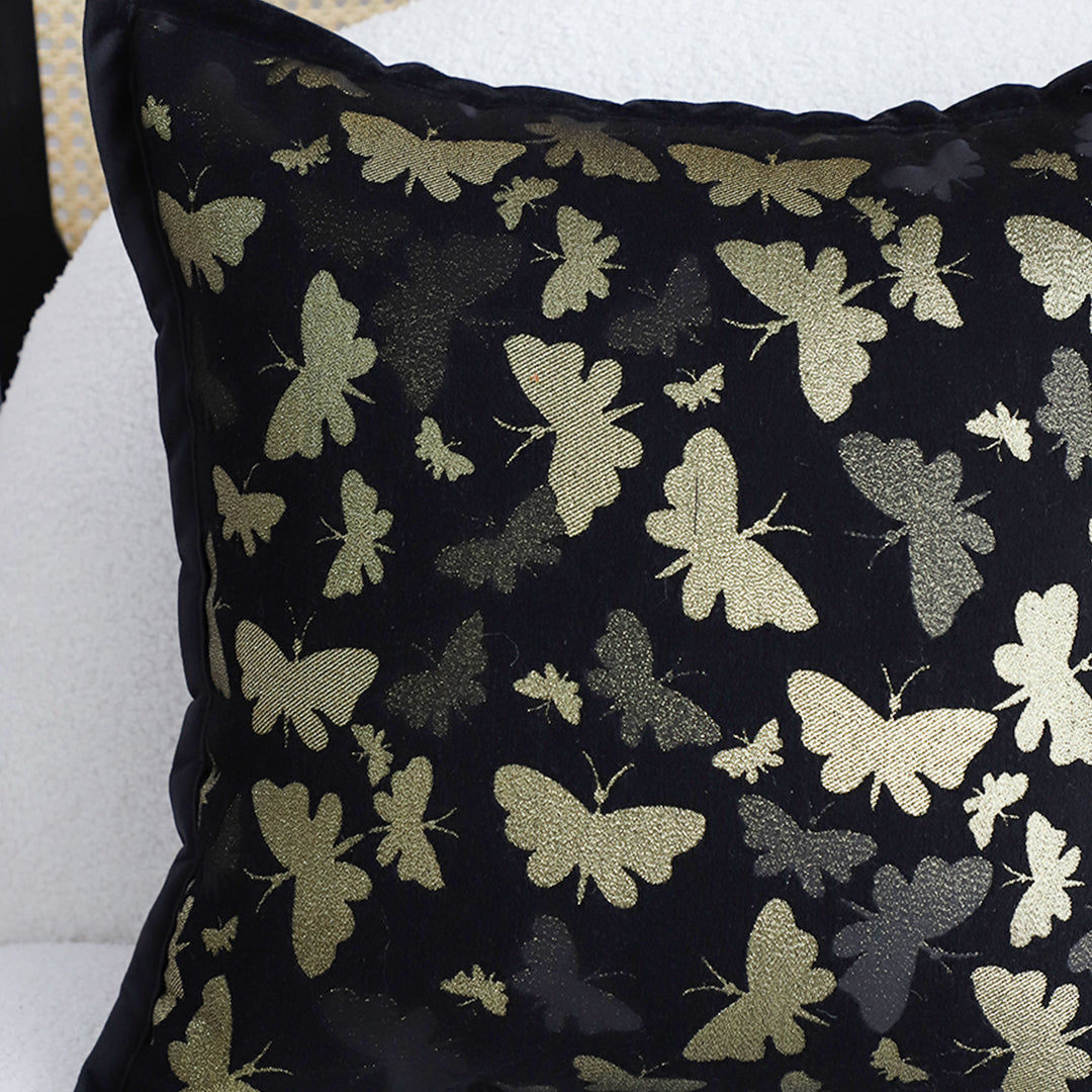 SOGA 45cm Vintage Butterfly Decorative Pillowcase