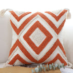 SOGA 2X 45cm Bold Diamond Geometry Pillowcases – Modern Geometric Decorative Cushion Covers for Sofa, Bed & Home Décor