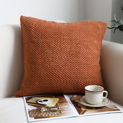SOGA 45cm Textured Terracotta Pillowcase