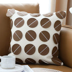 SOGA 45cm Mid-Century Dot Pattern Pillow Cover