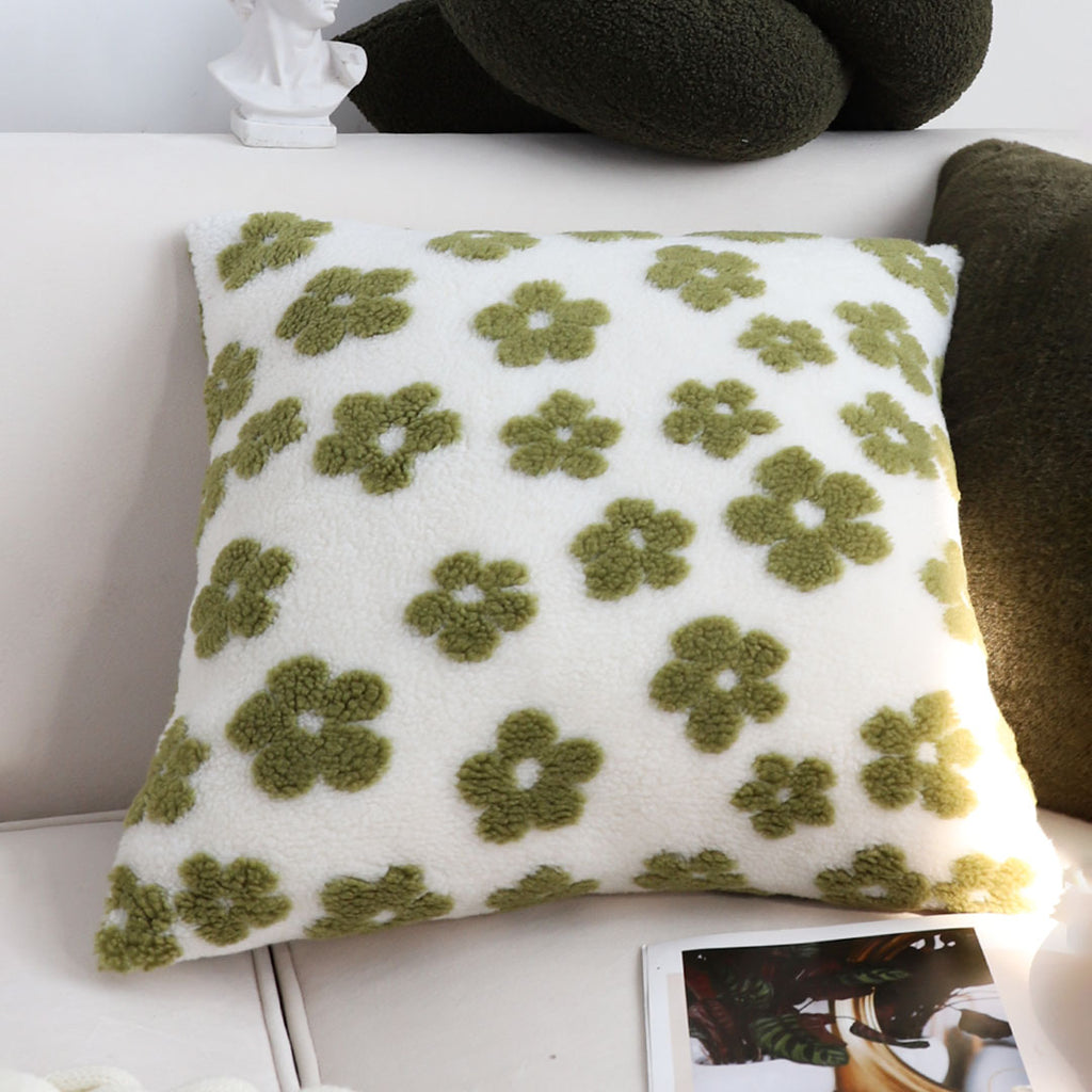 SOGA 2X 45cm Garden Bloom Delight Pillowcases – Elegant Floral Decorative Cushion Covers for Sofa, Bed & Home Décor