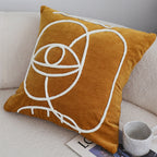 SOGA 45cm Geometric Circle Harmony Pillowcase