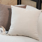 SOGA 45cm Luxe White Rectangular Lumbar Pillowcase