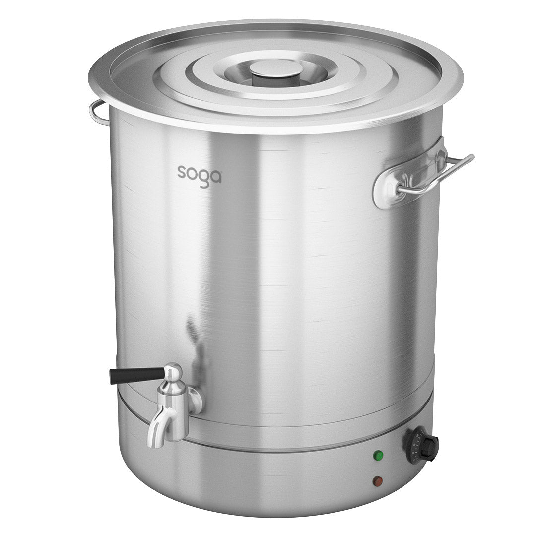 SOGA 2X 21L Stainless Steel URN Commercial Water Boiler  2200W