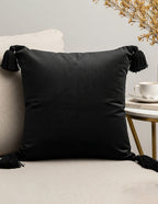 SOGA 2X 45cm Black Art Deco Geometric Outdoor Pillowcase