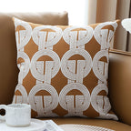 SOGA 45cm  Elegant Scallop Pattern Pillowcase