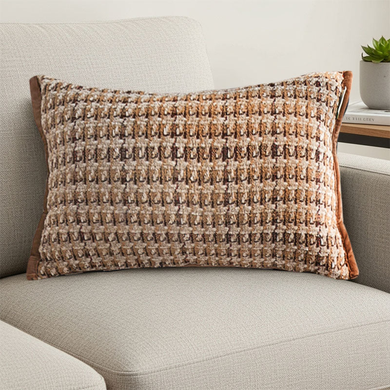 SOGA 30x50cm Modern Brown Rectangular Pillowcase