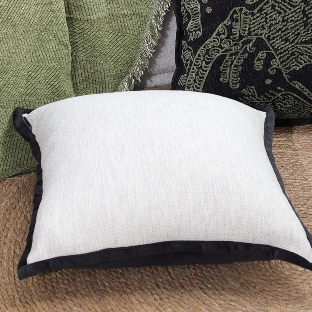 SOGA 45cm french style solid texture throw Pillowcase