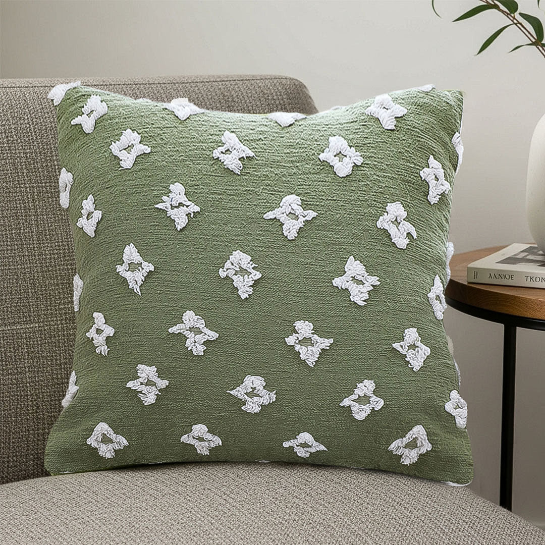 SOGA 2X 45cm Geometric Cross Pattern Pillow Cover