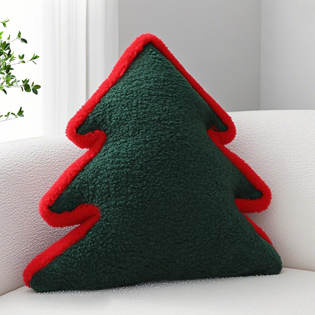 SOGA 42x45cm Christmas Tree Figural Pillowcases