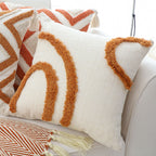 SOGA 2X 45cm Organic Curve Accent Pillowcases – Modern Abstract Decorative Cushion Covers for Sofa, Bed & Home Décor