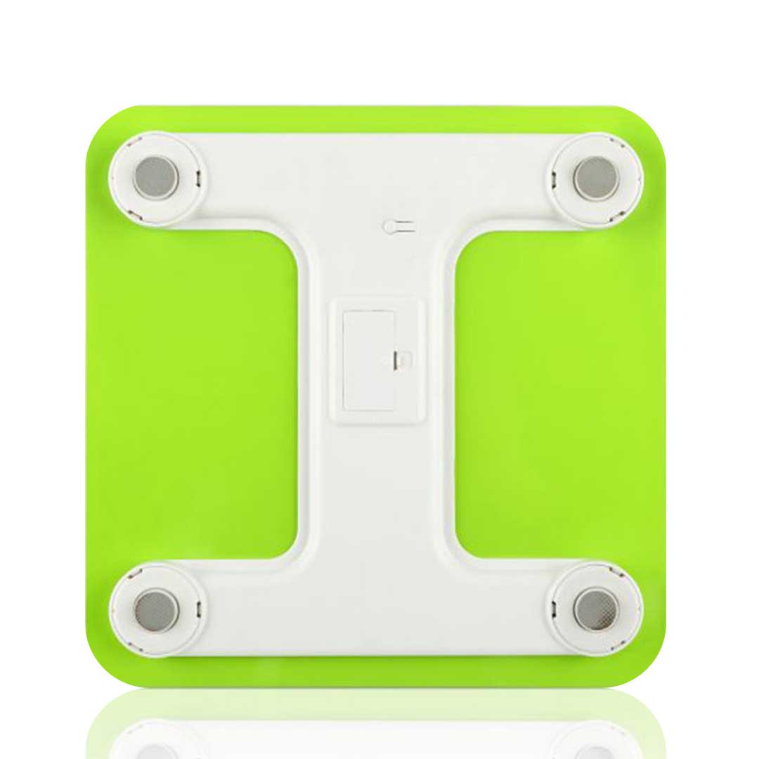SOGA 2X 180kg Digital Fitness Weight Bathroom Gym Body Glass LCD Electronic Scales Green/Blue