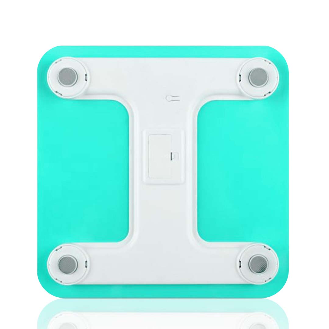 SOGA 2X 180kg Digital Fitness Weight Bathroom Gym Body Glass LCD Electronic Scales White/Blue