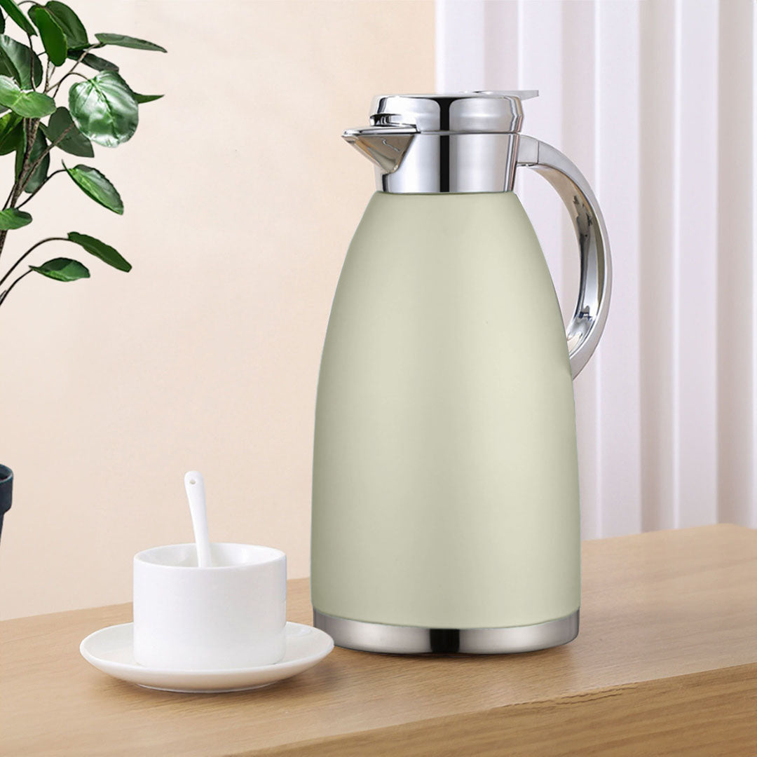 Soga 1.8L Gold Color 3-Layer Vacuum Insulated Stainless Steel Flask