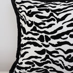 SOGA 45cm Abstract Zebra Stripe Accent Pillow Cover