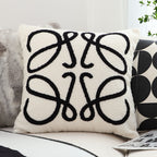 SOGA 2X 45cm Modern Art Loop Pillowcase