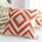 SOGA 2X 45cm Bold Diamond Geometry Pillowcases – Modern Geometric Decorative Cushion Covers for Sofa, Bed & Home Décor