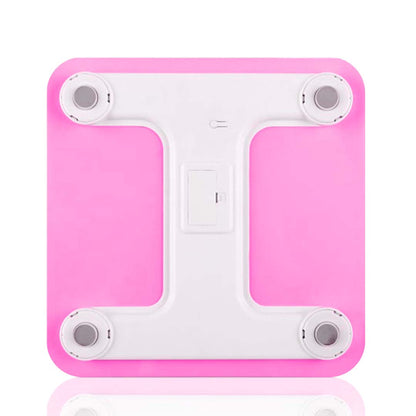 SOGA 2X 180kg Digital Fitness Weight Bathroom Gym Body Glass LCD Electronic Scales White/Pink