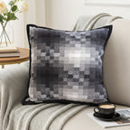 SOGA 45cm Pixelated Comfort Square Pillowcase