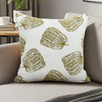 SOGA 45cm Harvest Patch” Rustic Pumpkin Decorative Pillowcase