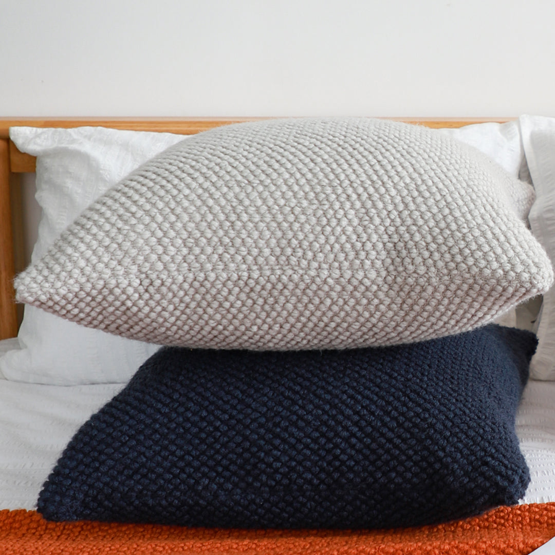 SOGA 45cm Textured Stone Pillowcase