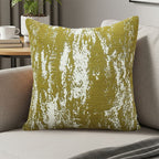 SOGA 2X 45cm Olive Drift” Reverse-Print Decorative Pillowcase